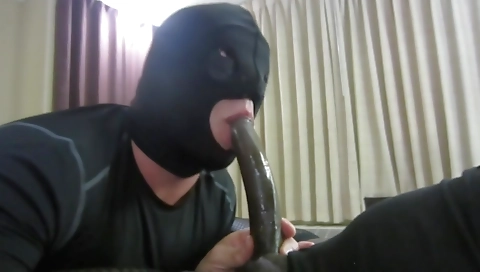 Ebony teen sucks a cock and gets fucked on the bed