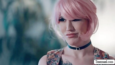 sexy red-haired stepbrother gets anal and bareback