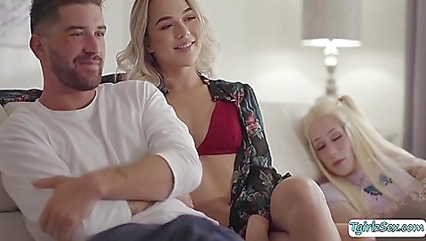 Horny Shemale Gets Her Ass Fucked By Ts Stepsis Guy Friend