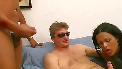 Horny blonde teen with big tits gets a creampie and a dick