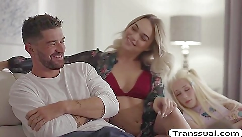 Blonde milf gets her hairy pussy fucked in the bedroom